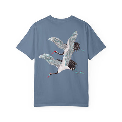 Eternal Saints Crane Bird Graphic T : Japanese Dream collection