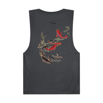 Koi Graphic Tank top : Japanese Collection