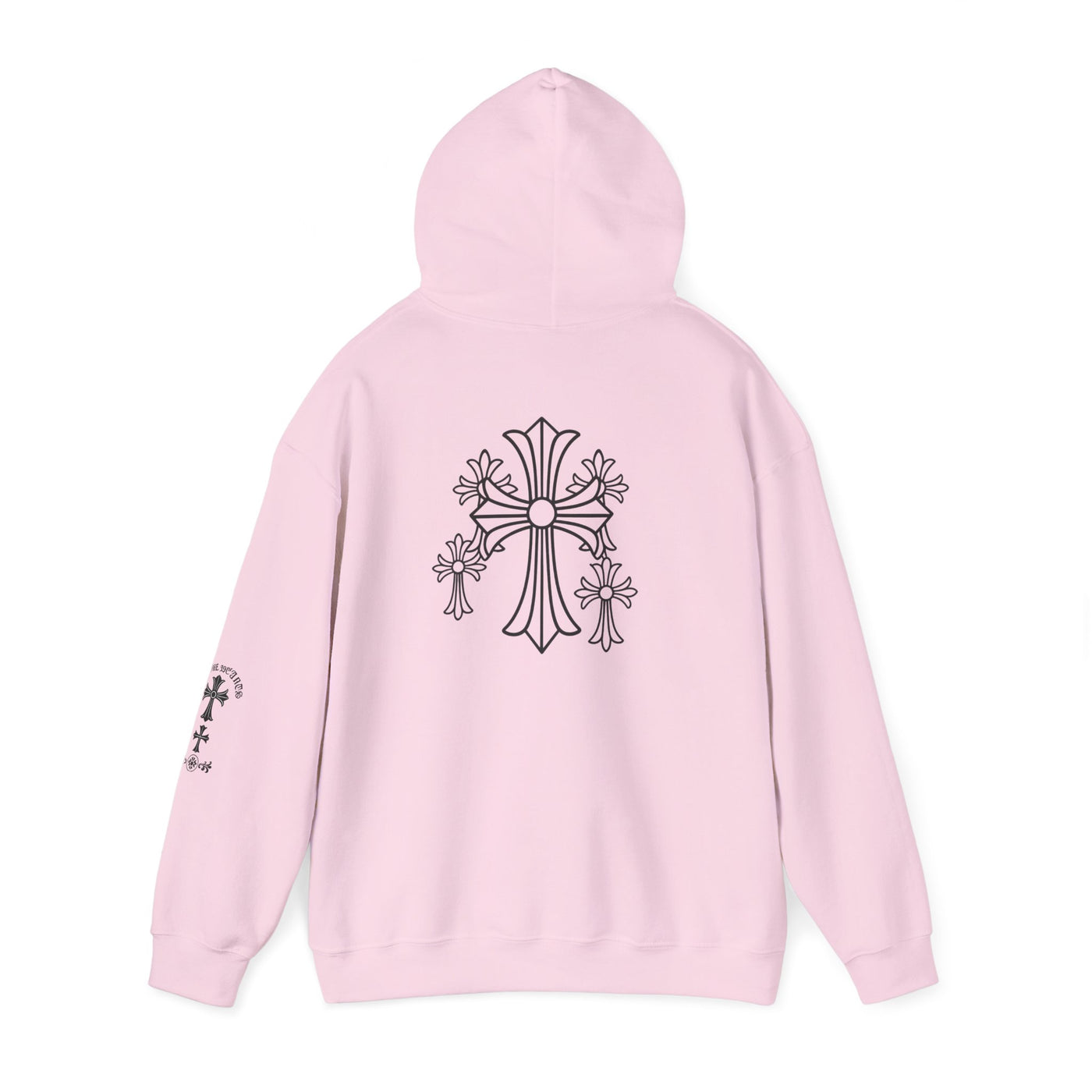 Eternal Saints Heavy Hooded Sweatshirt: Gothic Themed Collection