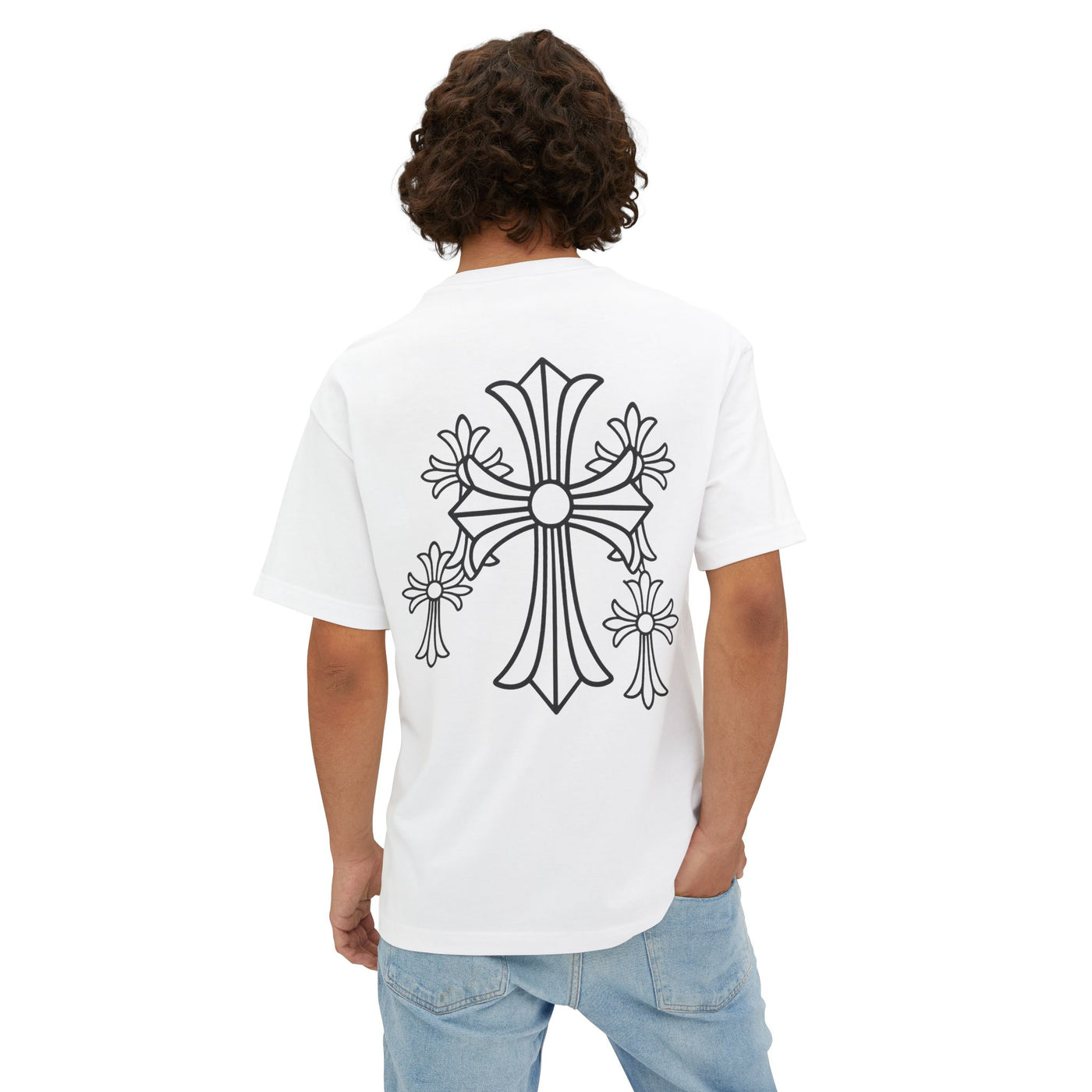 Eternal Saints Boxy T-Shirt: Gothic Themed Collection
