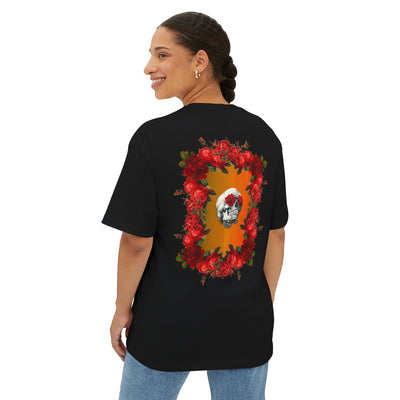 Mourning Roses Boxy T : Muerte Urbana Collection