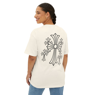 Eternal Saints Boxy T-Shirt: Gothic Themed Collection