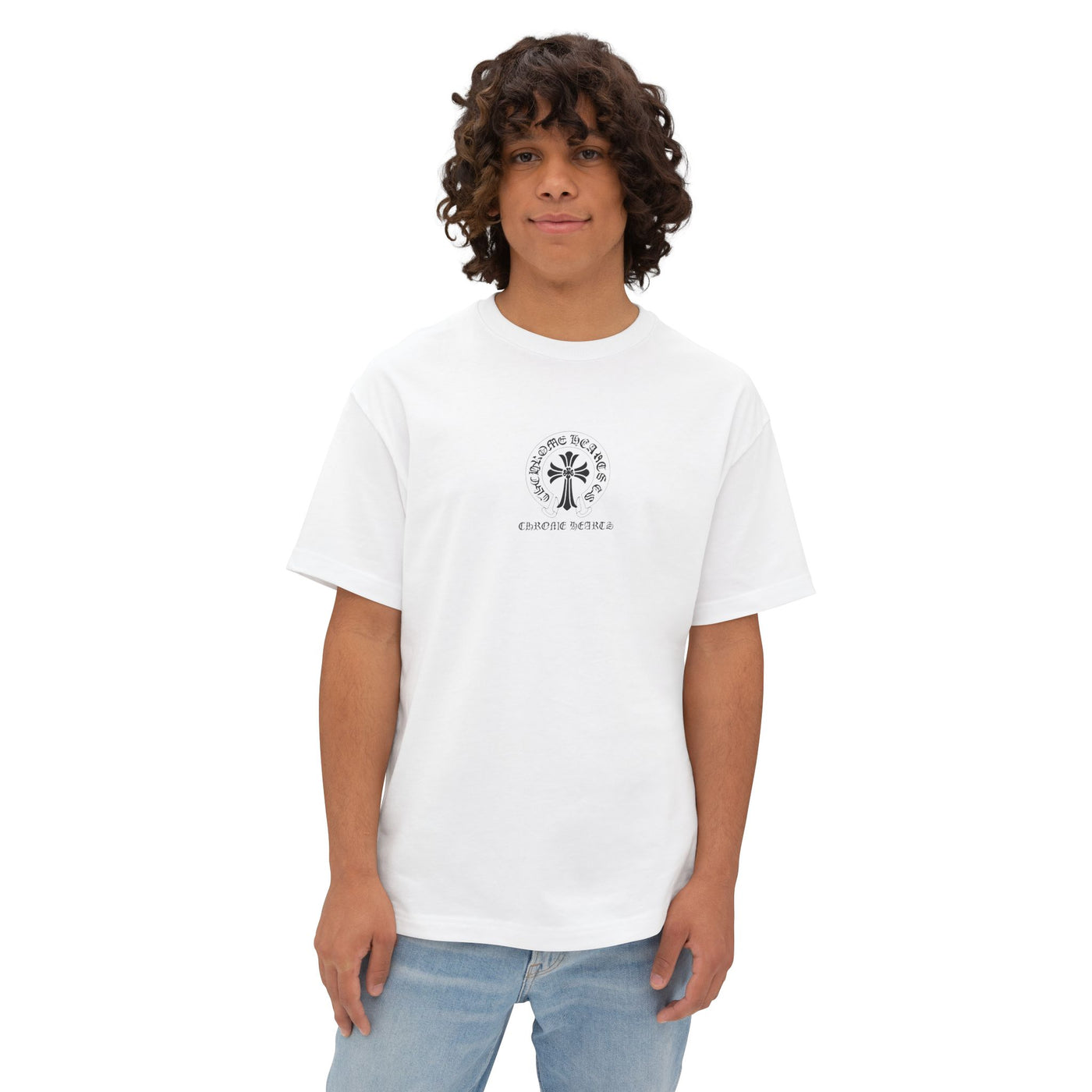 Eternal Saints Boxy T-Shirt: Gothic Themed Collection