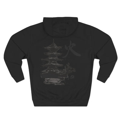 Japanese Temple Hoodie : Japanese Dream Collection