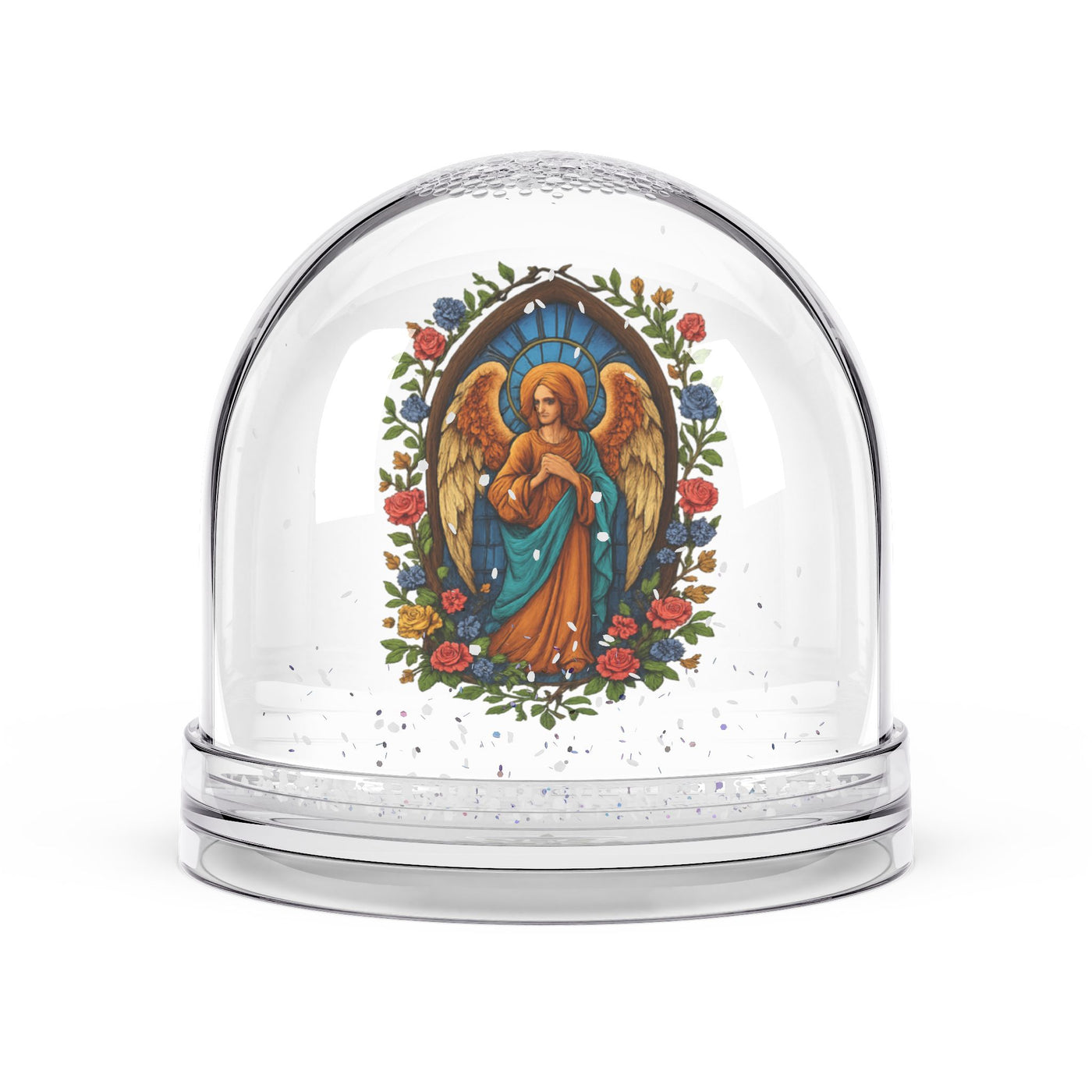 Praying Angel Snow Globe