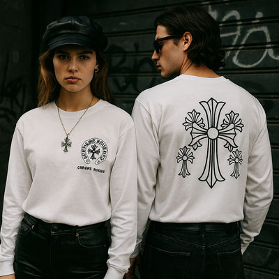 Eternal Saints Long Sleeve T: Gothic Themed Collection