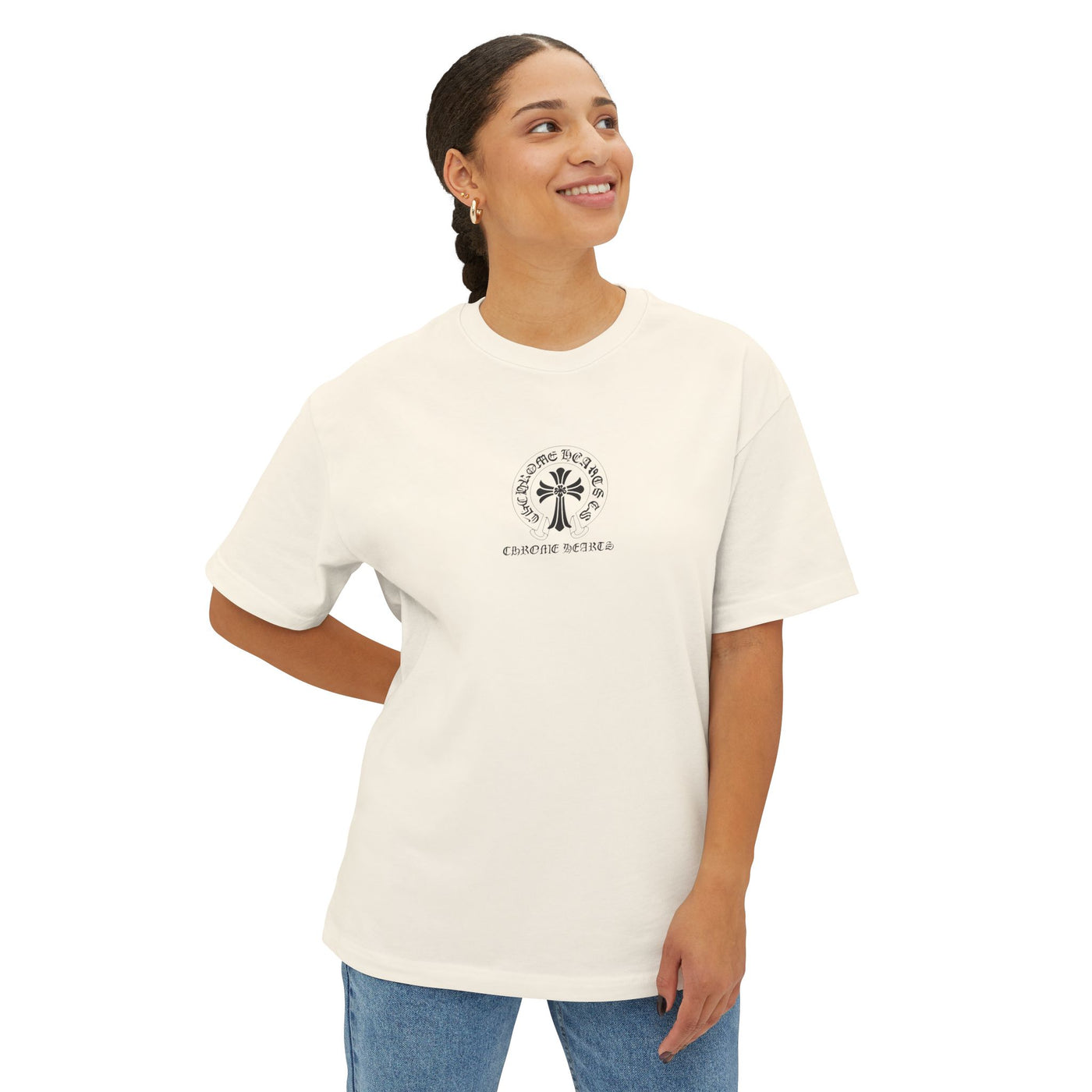 Eternal Saints Boxy T-Shirt: Gothic Themed Collection