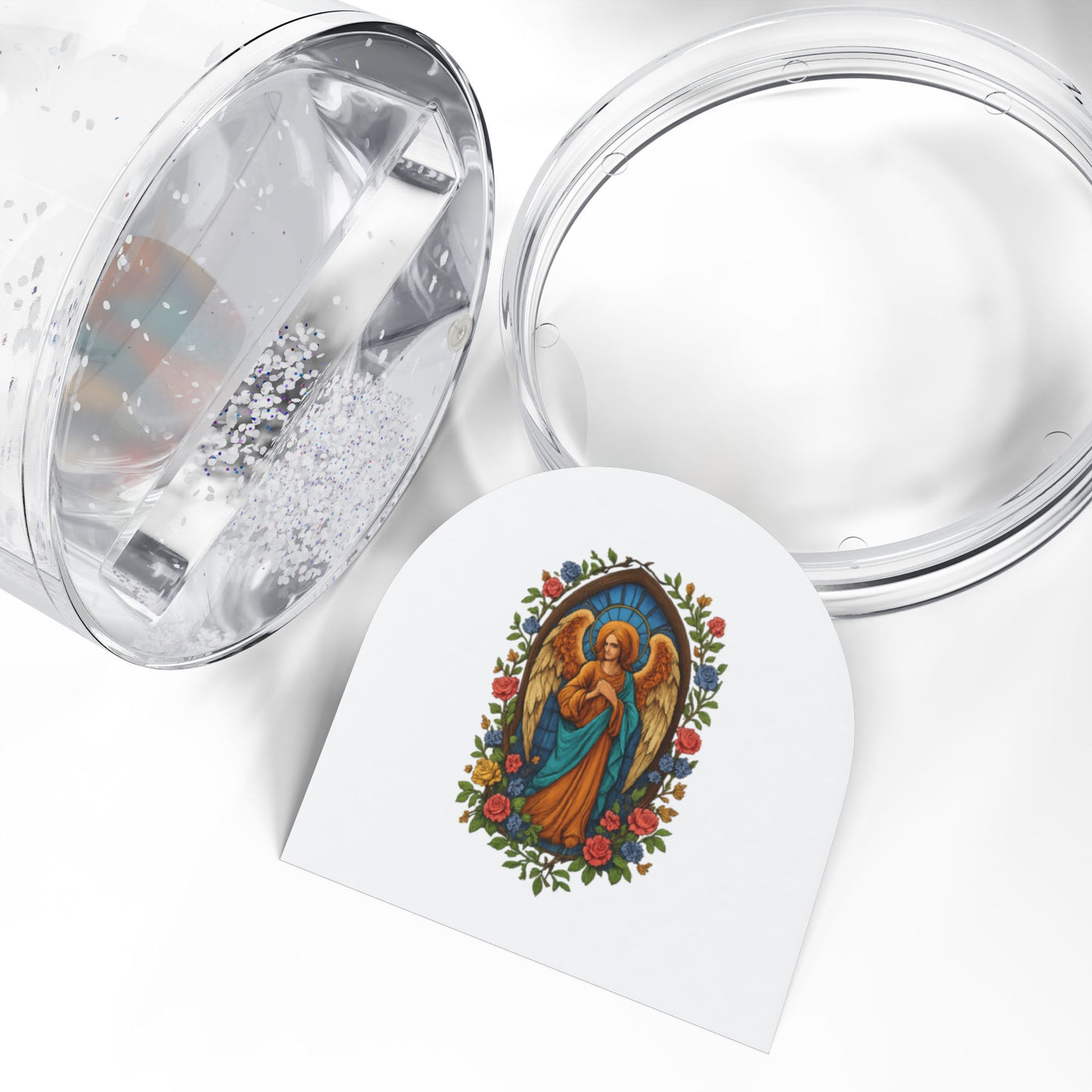 Praying Angel Snow Globe