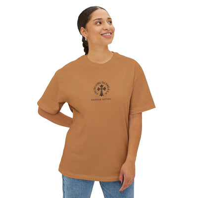 Eternal Saints Boxy T-Shirt: Gothic Themed Collection