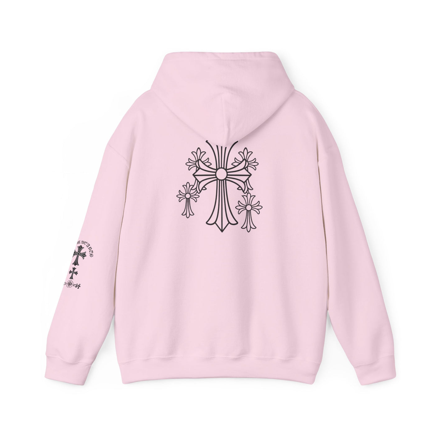 Eternal Saints Heavy Hooded Sweatshirt: Gothic Themed Collection