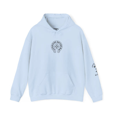 Eternal Saints Heavy Hooded Sweatshirt: Gothic Themed Collection