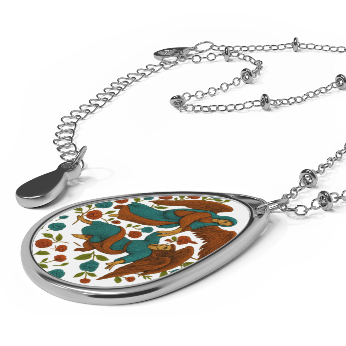 ESA Falling Angel Oval Necklace: Chosen One Collection